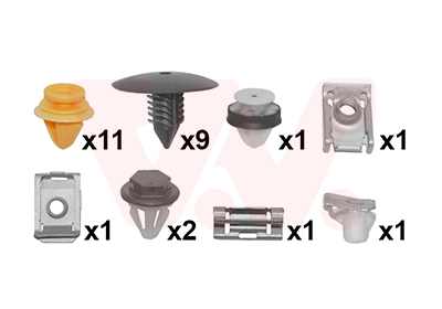 Montageset Van Wezel 4386796