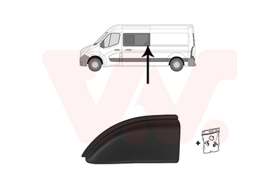 Sier- / beschermingspaneel, zijwand Van Wezel 4388417