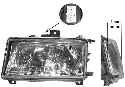 Koplamp Van Wezel 4912943