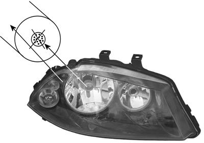 Koplamp Van Wezel 4917968