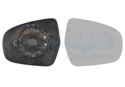 Buitenspiegelglas Van Wezel 5251832