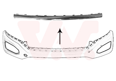 Voorbumper deel Van Wezel 5710580