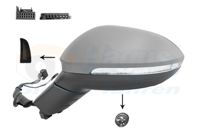 Buitenspiegel Van Wezel 5713827