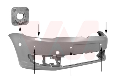 Bumper Van Wezel 5735577