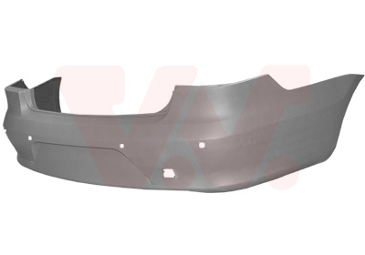Bumper achter Van Wezel 5740545