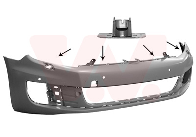 Bumper voor Van Wezel 5765574