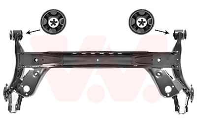 As/Subframe rubber Van Wezel 5766629