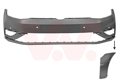 Bumper Van Wezel 5775578