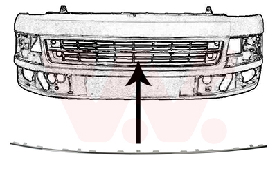 Van Wezel Voorbumper deel 5790580