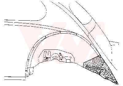 Bumper Van Wezel 5801.33