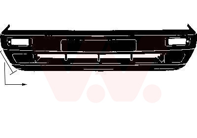 Van Wezel Bumper 5813572