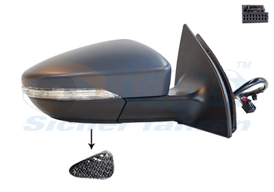 Buitenspiegel Van Wezel 5849818