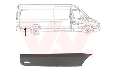 Sier- / beschermingspaneel, zijwand Van Wezel 5862430