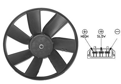 Ventilatorwiel-motorkoeling Van Wezel 5880744