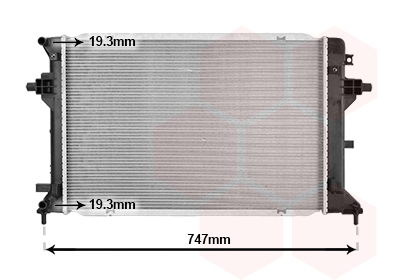 Radiateur Van Wezel 82012747