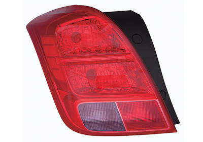 Achterlicht links Van Wezel 0845931