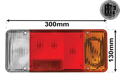 Achterlicht Van Wezel 2810926