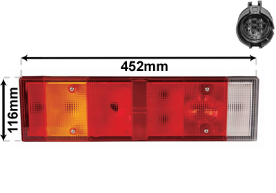 Achterlicht Van Wezel 2812925