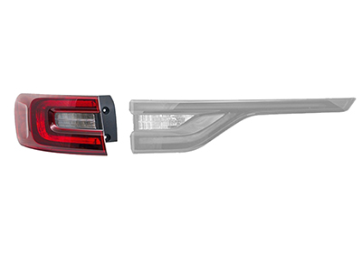 Achterlicht links Van Wezel 4408925