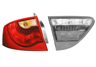 Achterlicht links Van Wezel 4944931