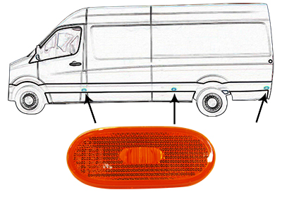 Parkeerlicht  Bodermann 6054320