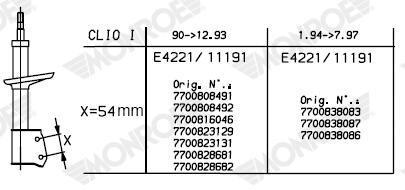 Monroe Schokdemper 11191
