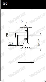 Monroe Gasveer, kofferruimte ML5006