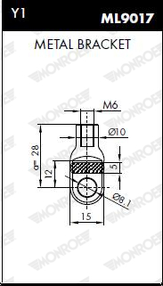 Monroe Gasveer, kofferruimte ML5008