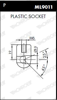 Monroe Gasveer, kofferruimte ML5037