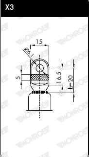 Monroe Gasveer, kofferruimte ML5594