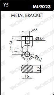 Monroe Gasveer, kofferruimte ML5594