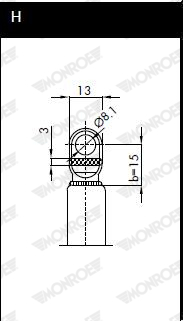 Monroe Gasveer, kofferruimte ML5840