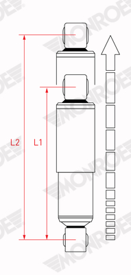 Monroe Schokdemper V2131