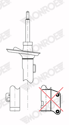 Monroe Schokdemper V4505