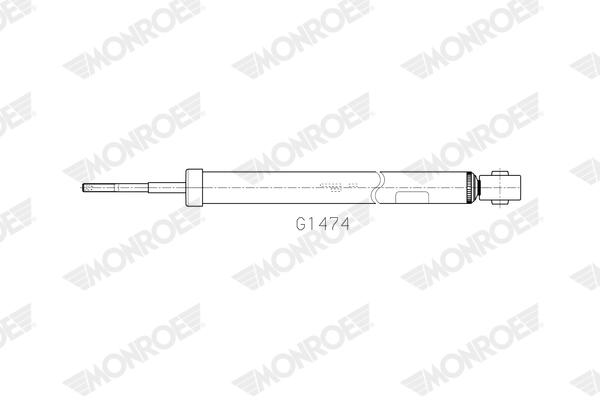Monroe Schokdemper G1474