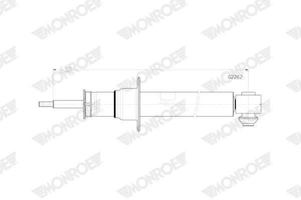 Schokdemper Monroe G2262