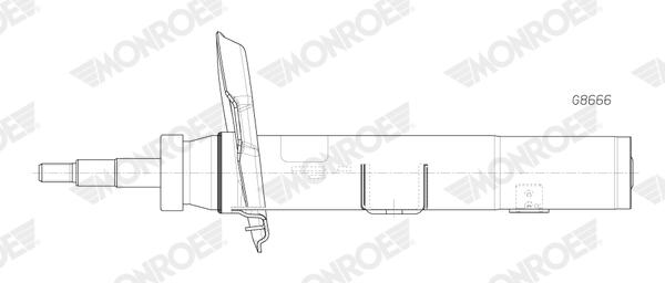 Monroe Schokdemper G8666
