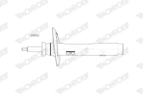 Monroe Schokdemper G8682