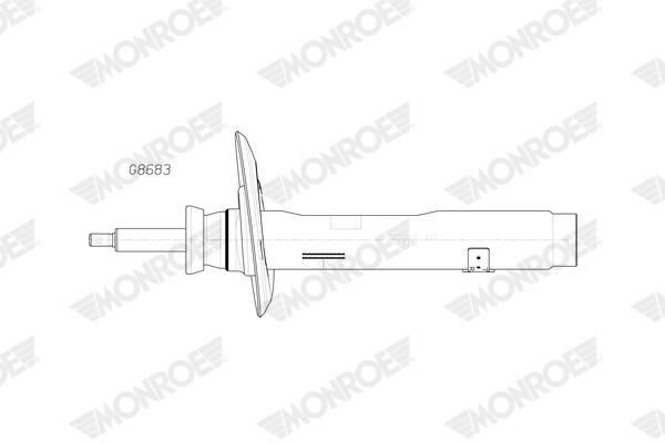 Monroe Schokdemper G8683