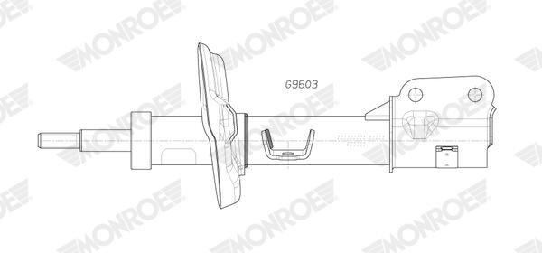 Monroe Schokdemper G9603