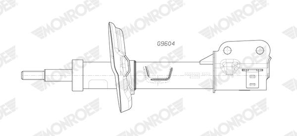 Monroe Schokdemper G9604