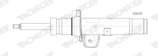 Monroe Schokdemper G9606