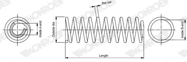 Monroe Chassisveer SP4694