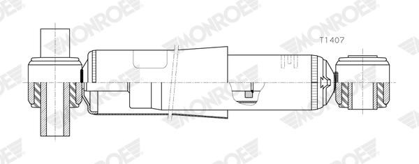 Schokdemper Monroe T1407