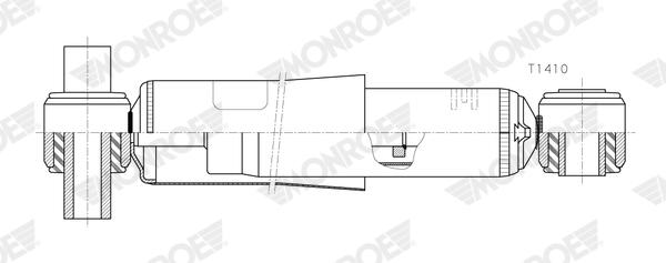Schokdemper Monroe T1410