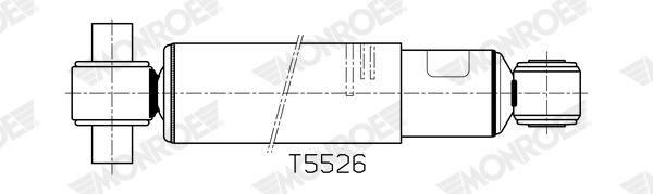 Schokdemper Monroe T5526