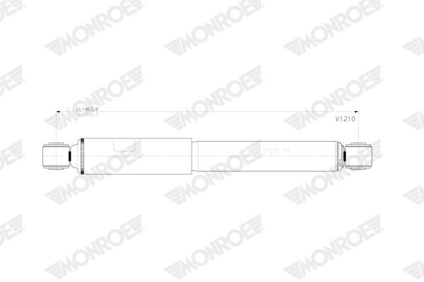 Monroe Schokdemper V1210