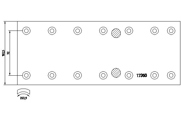 Textar Remtrommel 1735003