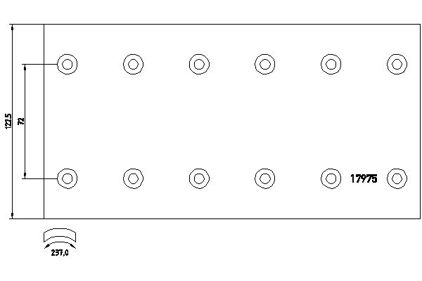 Textar Remtrommel 1735104