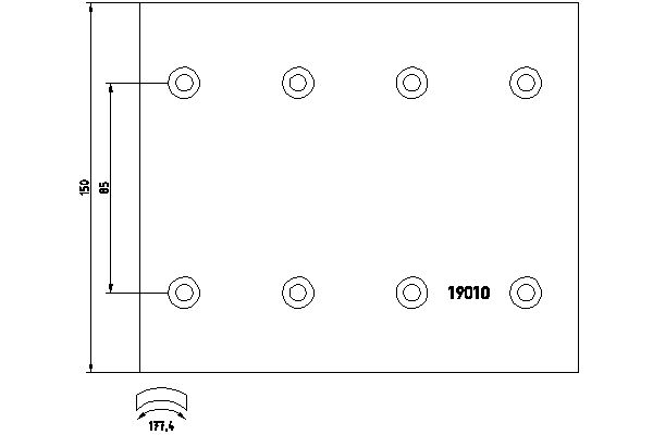 Textar Remtrommel 1901005